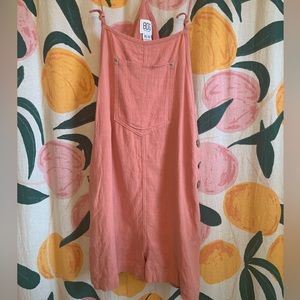XS pink romper BDG